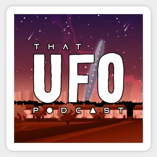 That UFO Podcast (Summer / Square) Sticker